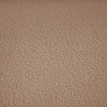 Bloom Beige Teddy Fabric Loveseat