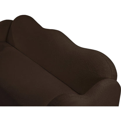 Bloom Brown Teddy Fabric Sofa