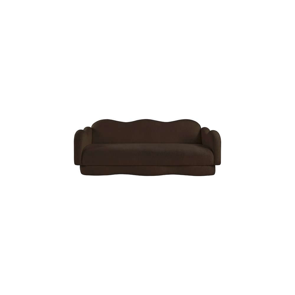 Bloom Brown Teddy Fabric Sofa