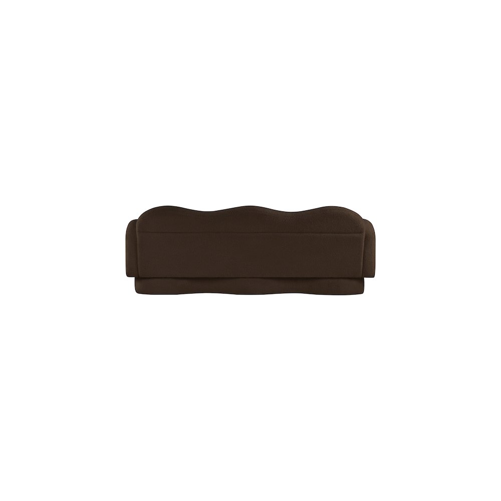 Bloom Brown Teddy Fabric Sofa