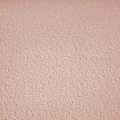 Bloom Pink Teddy Fabric Loveseat