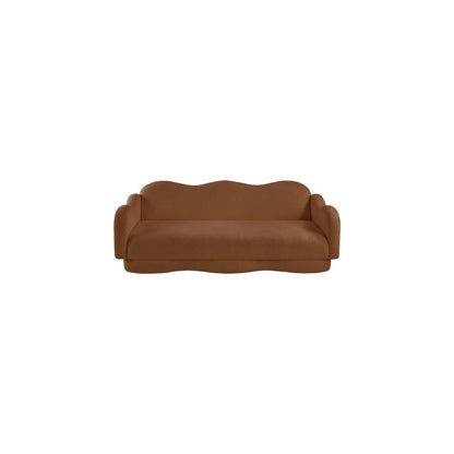 Bloom Saddle Teddy Fabric Sofa