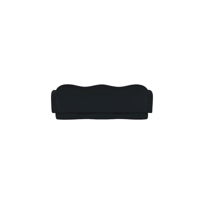 Bloom Black Velvet Sofa