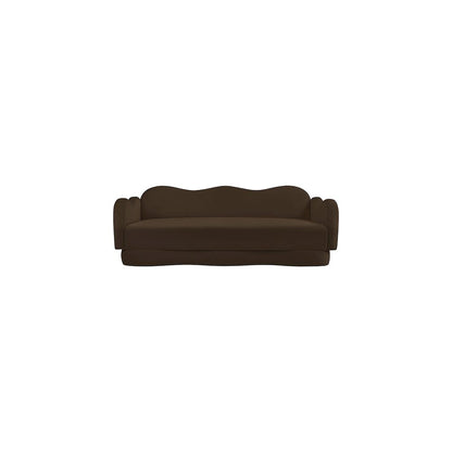 Bloom Brown Velvet Sofa