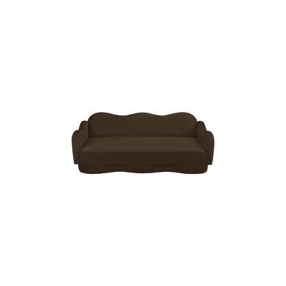 Bloom Brown Velvet Sofa