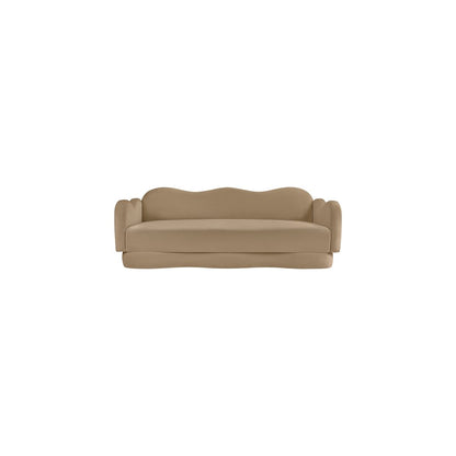 Bloom Camel Velvet Sofa