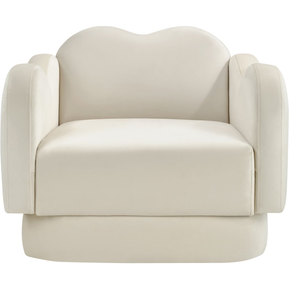 Bloom Cream Velvet Chair