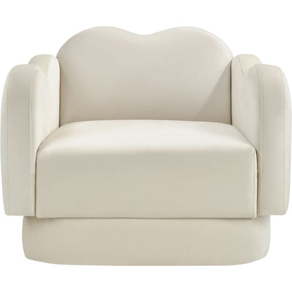 Bloom Cream Velvet Chair