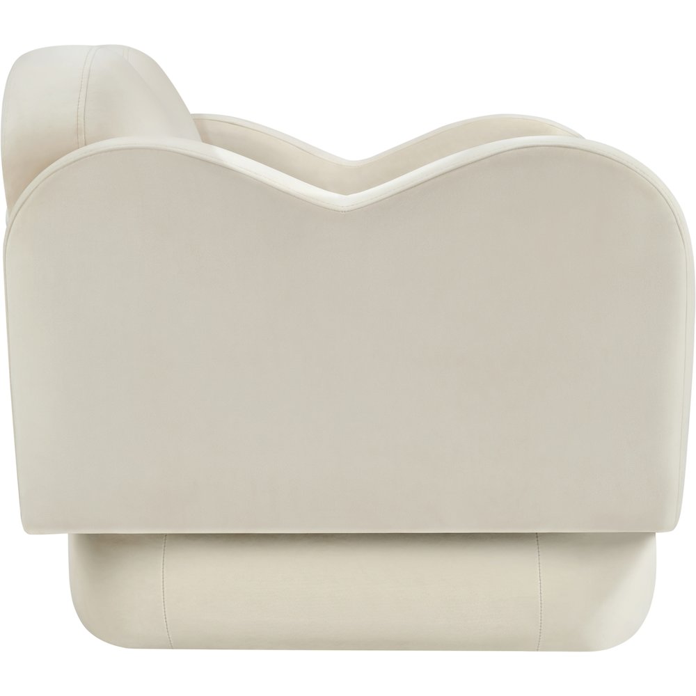Bloom Cream Velvet Chair