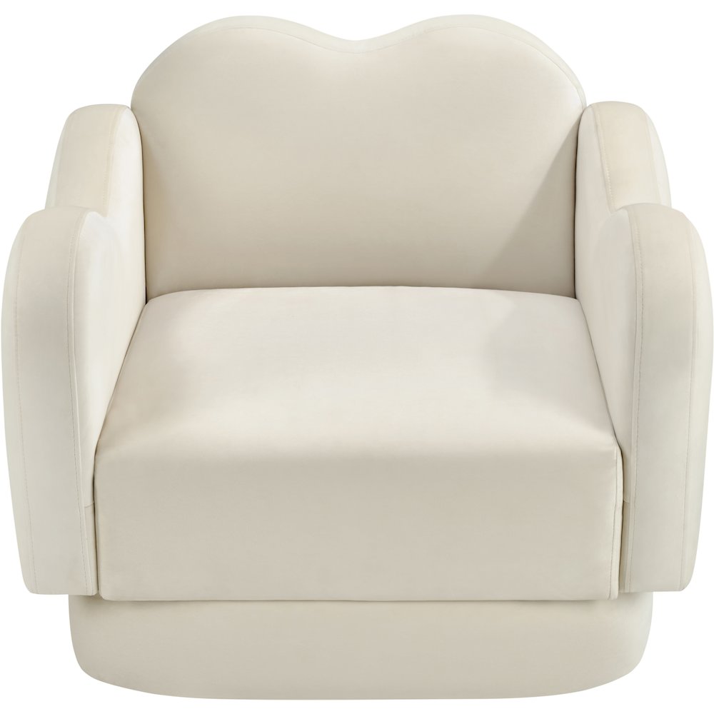 Bloom Cream Velvet Chair
