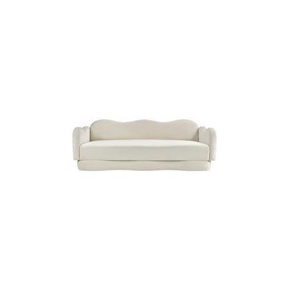 Bloom Cream Velvet Sofa
