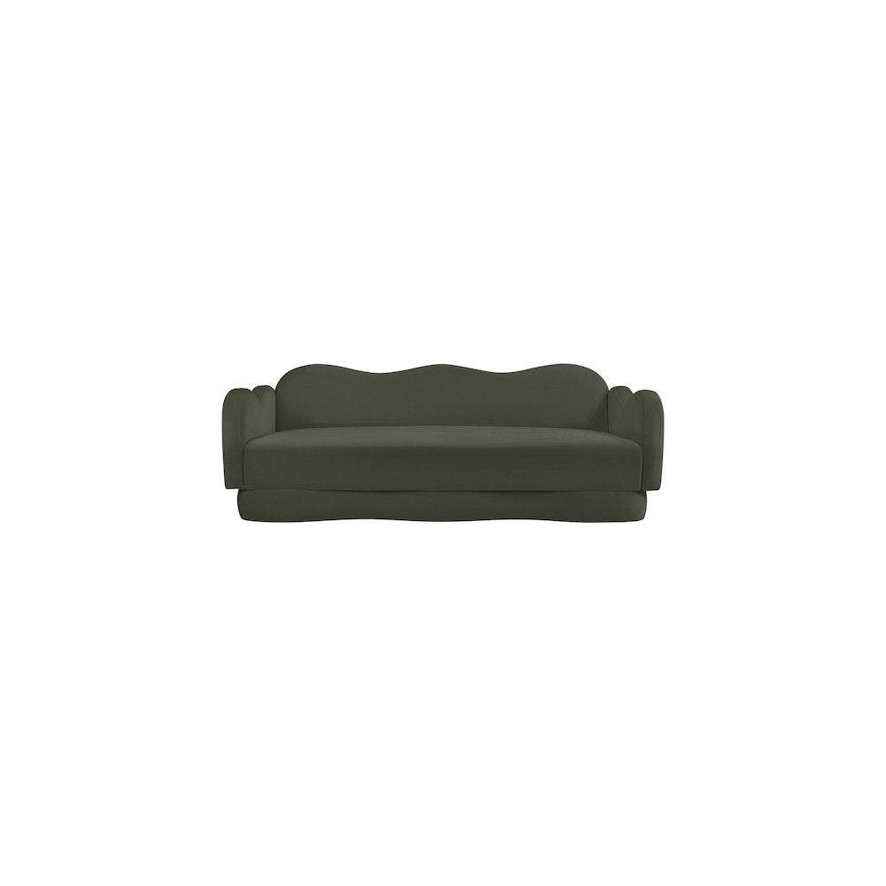 Bloom Green Velvet Sofa