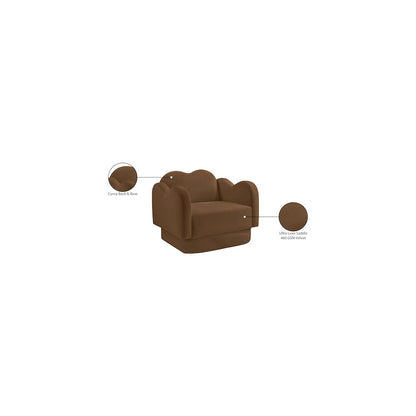 Bloom Saddle Velvet Chair