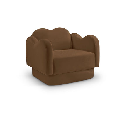 Bloom Saddle Velvet Chair