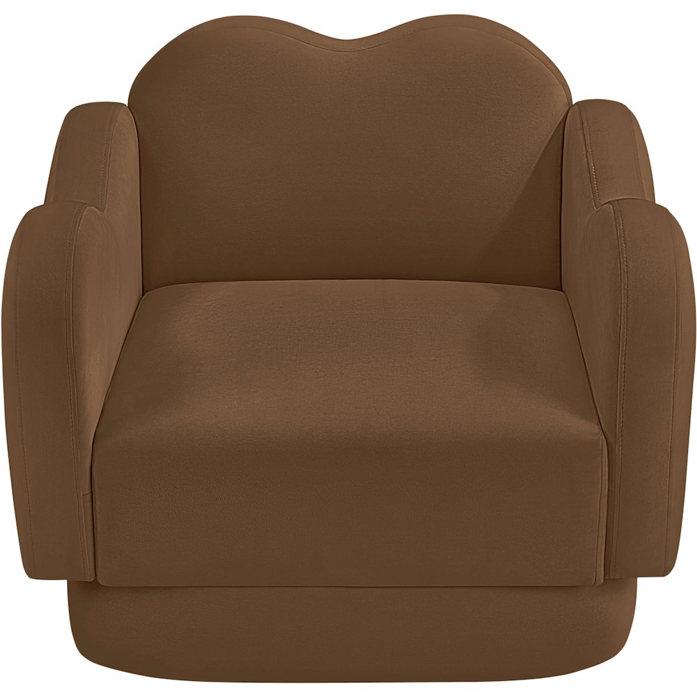 Bloom Saddle Velvet Chair