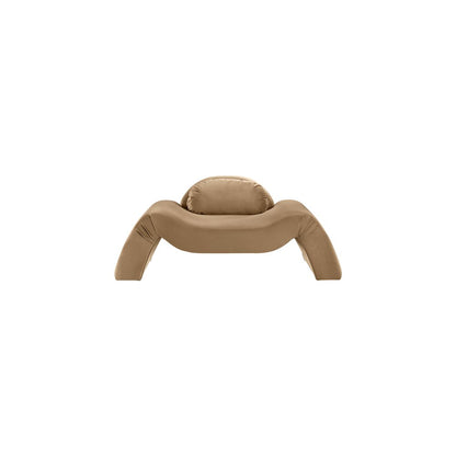 Austin Beige Velvet Chair