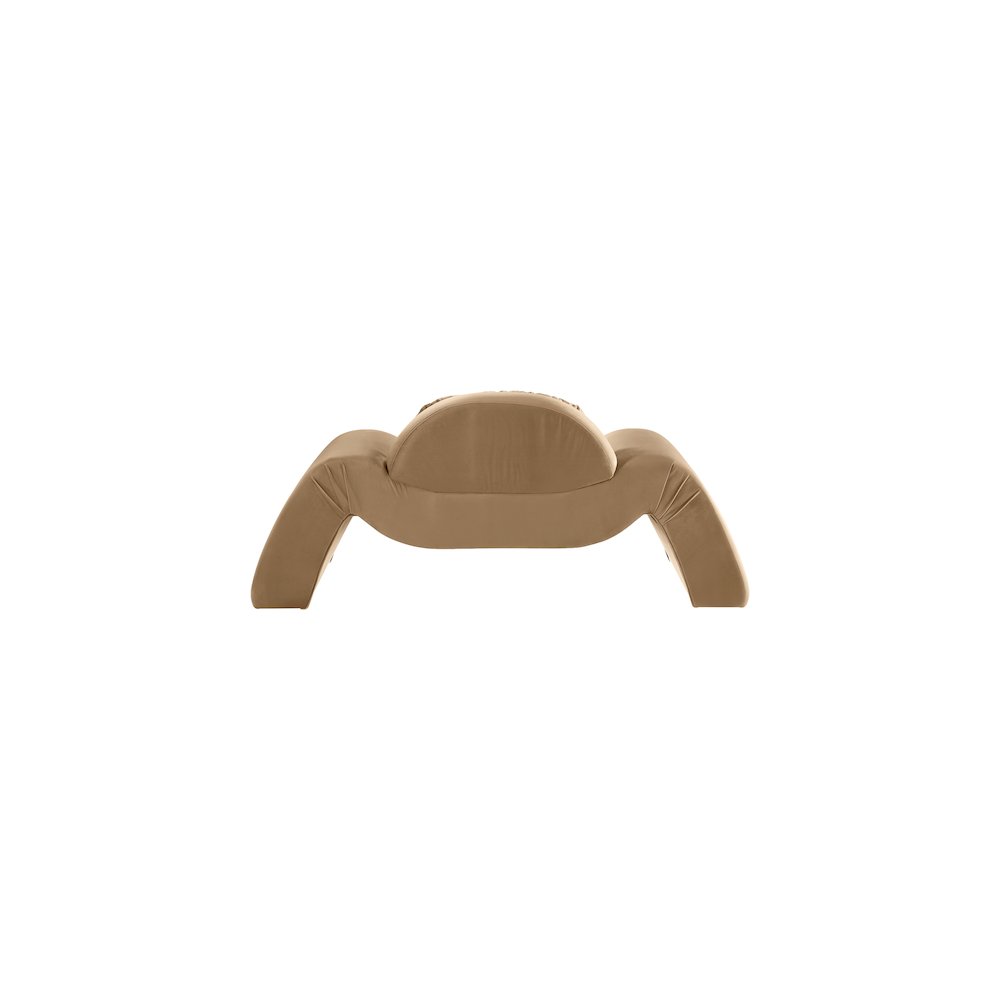 Austin Beige Velvet Chair