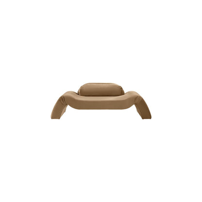 Austin Beige Velvet Loveseat