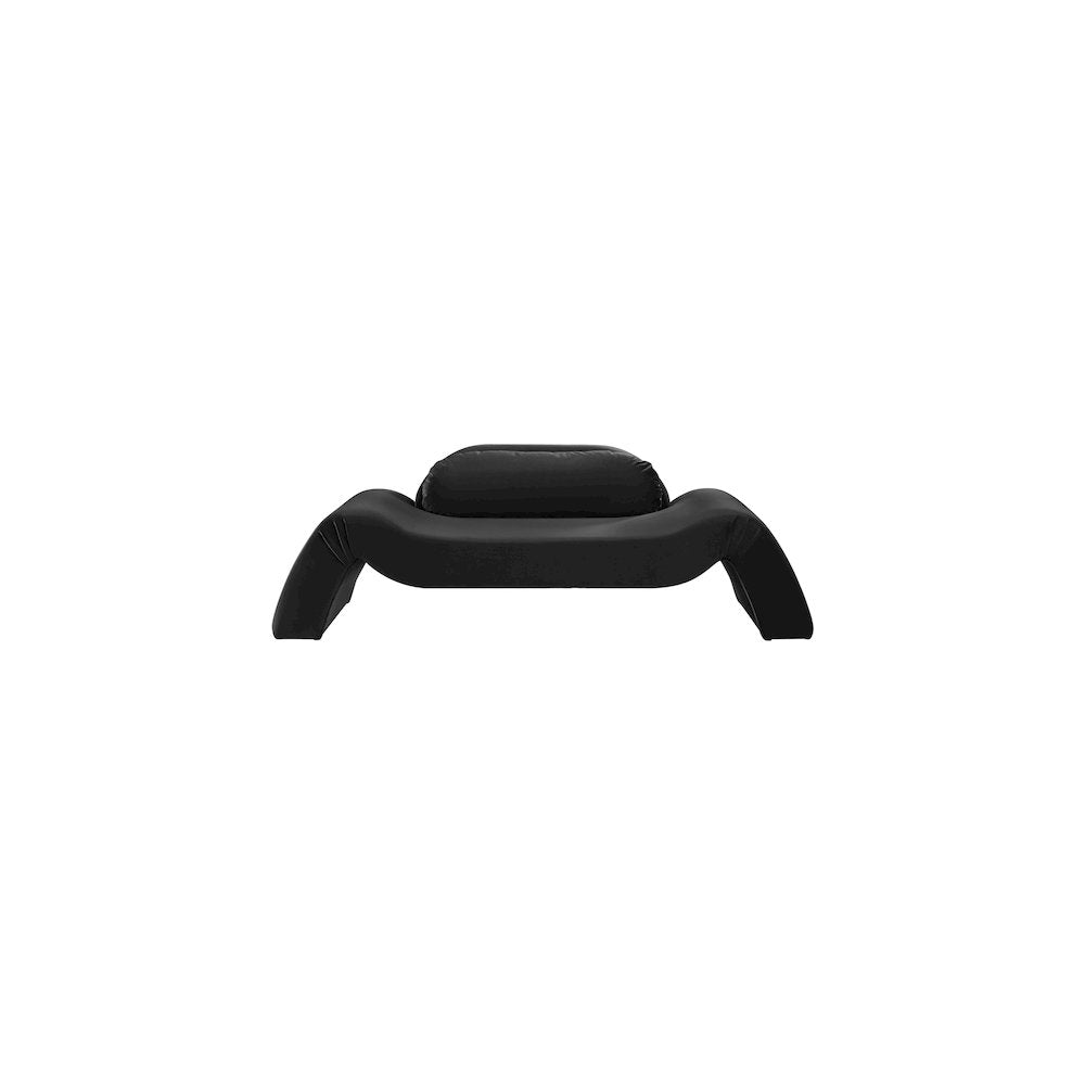 Austin Black Velvet Loveseat
