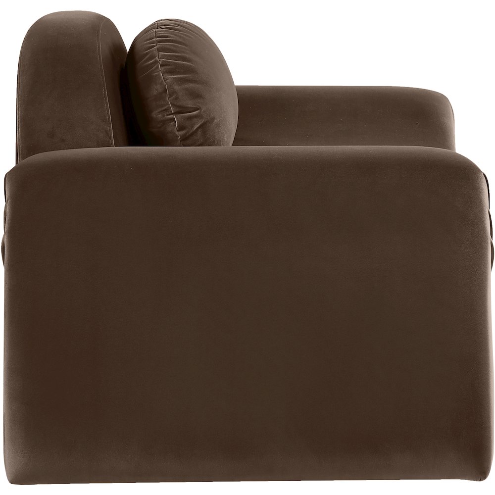 Austin Brown Velvet Chair