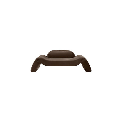 Austin Brown Velvet Loveseat
