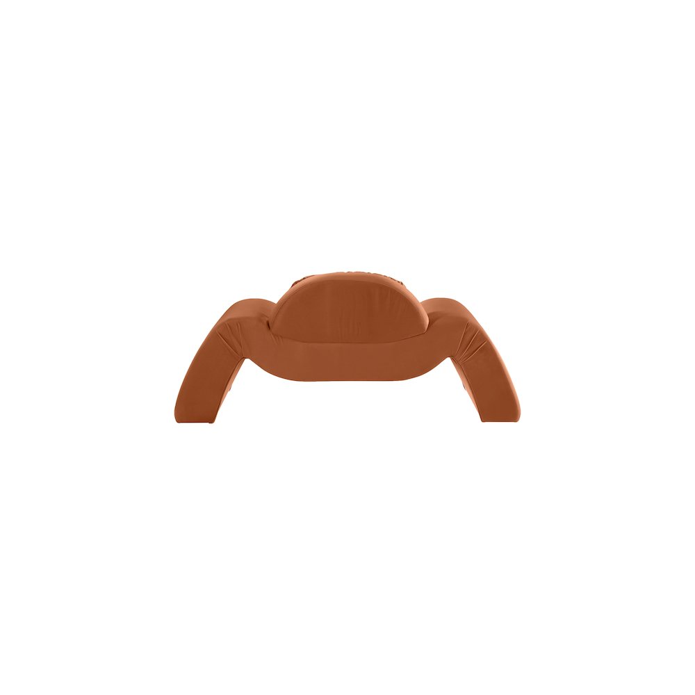 Austin Cognac Velvet Chair