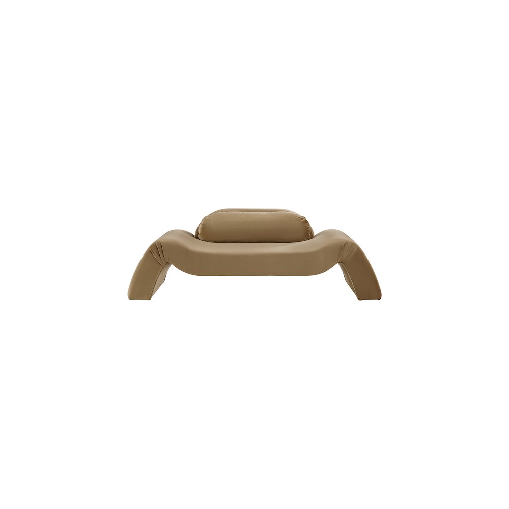 Austin Saddle Velvet Loveseat