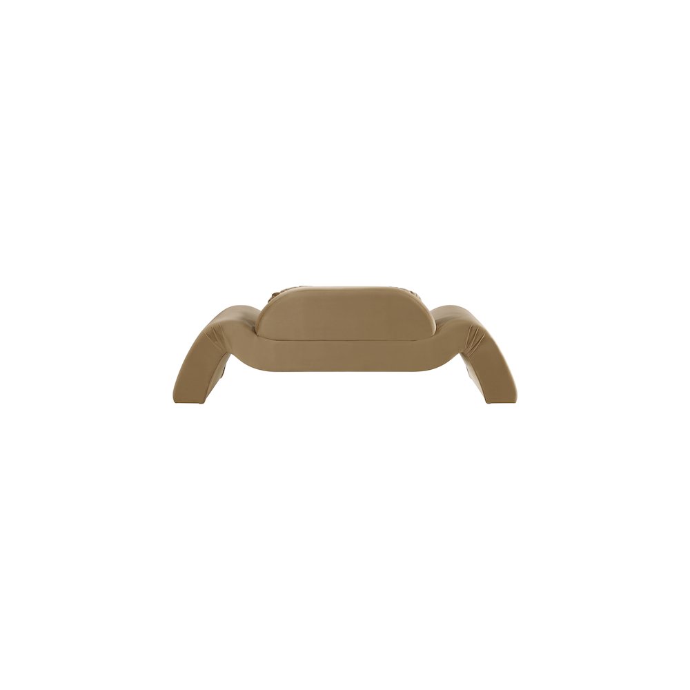 Austin Saddle Velvet Loveseat