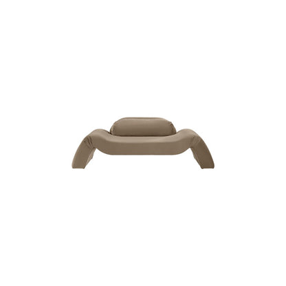 Austin Taupe Velvet Loveseat