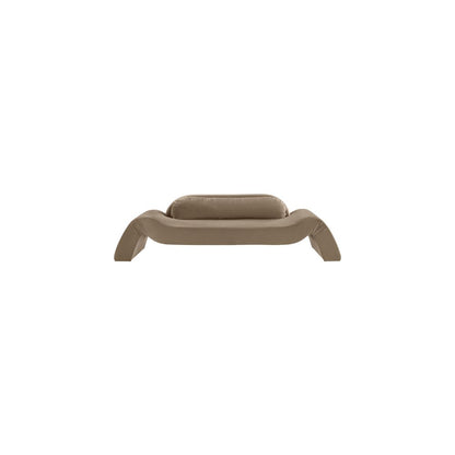 Austin Taupe Velvet Sofa