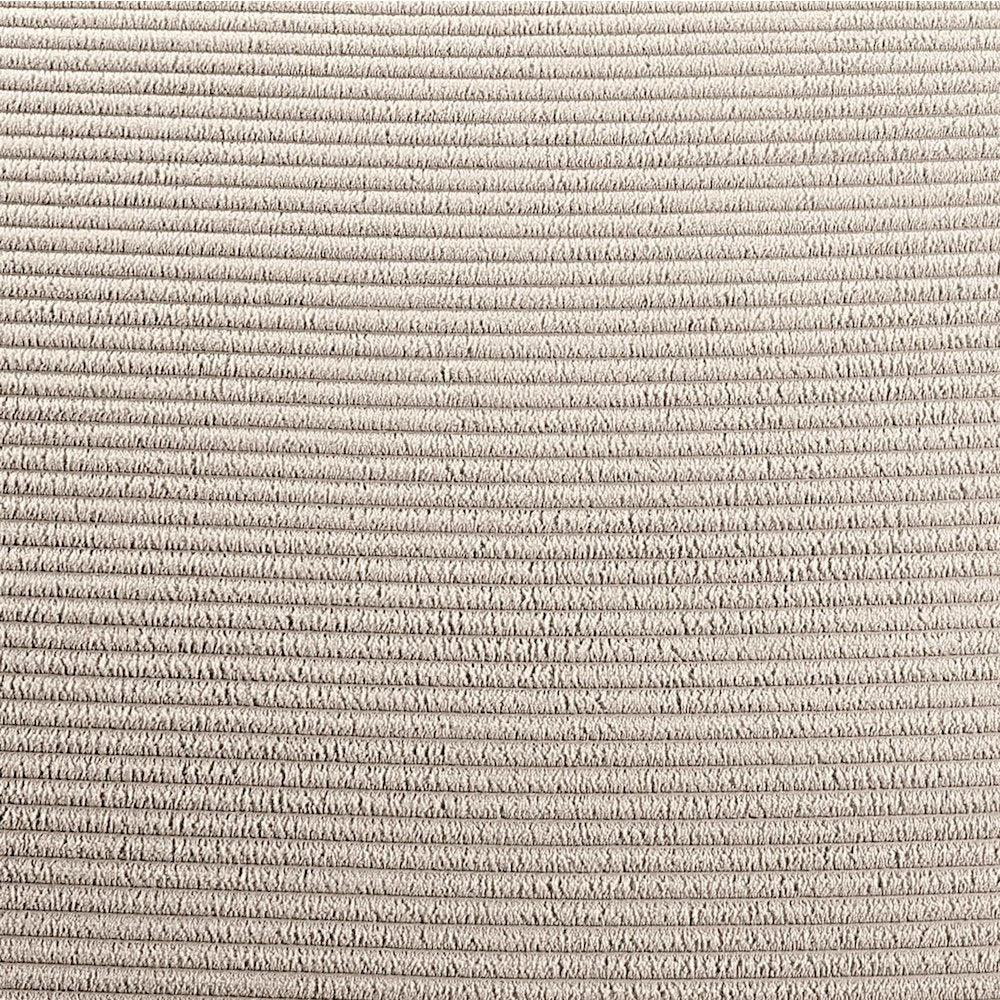 Austin Beige Corduroy Fabric Loveseat