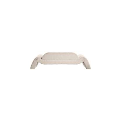 Austin Beige Corduroy Fabric Sofa