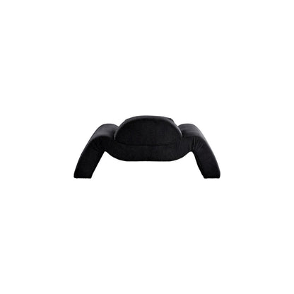 Austin Black Corduroy Fabric Chair