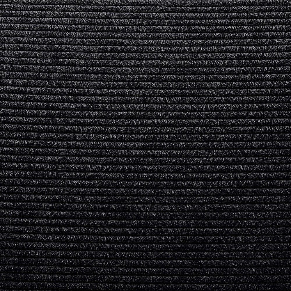 Austin Black Corduroy Fabric Sofa