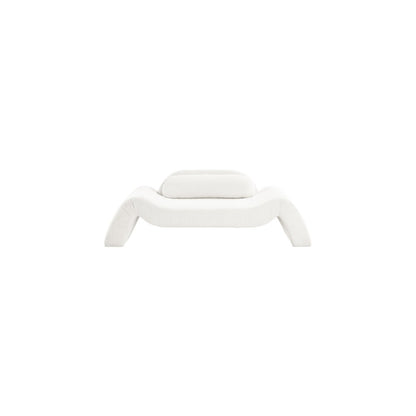 Austin Cream Corduroy Fabric Loveseat