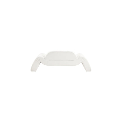 Austin Cream Corduroy Fabric Loveseat