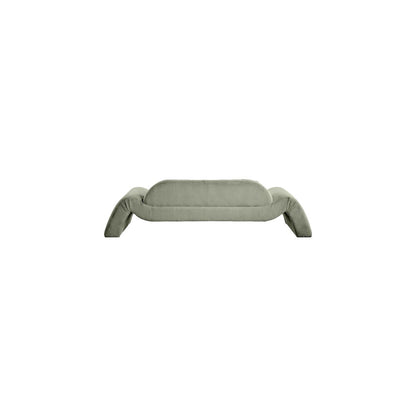 Austin Green Corduroy Fabric Sofa