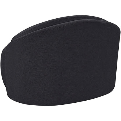 Caspian Black Chenille Fabric Upholstered Chair