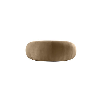 Emery Beige Velvet Loveseat