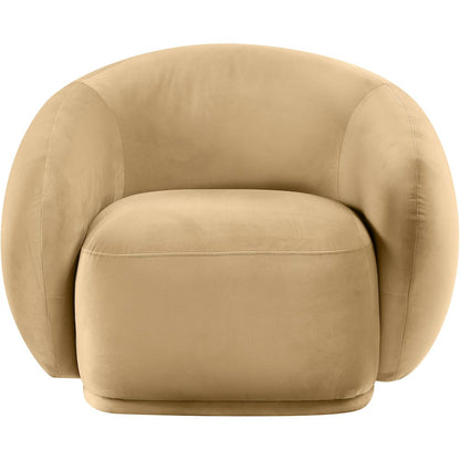 Emery Camel Velvet Chair