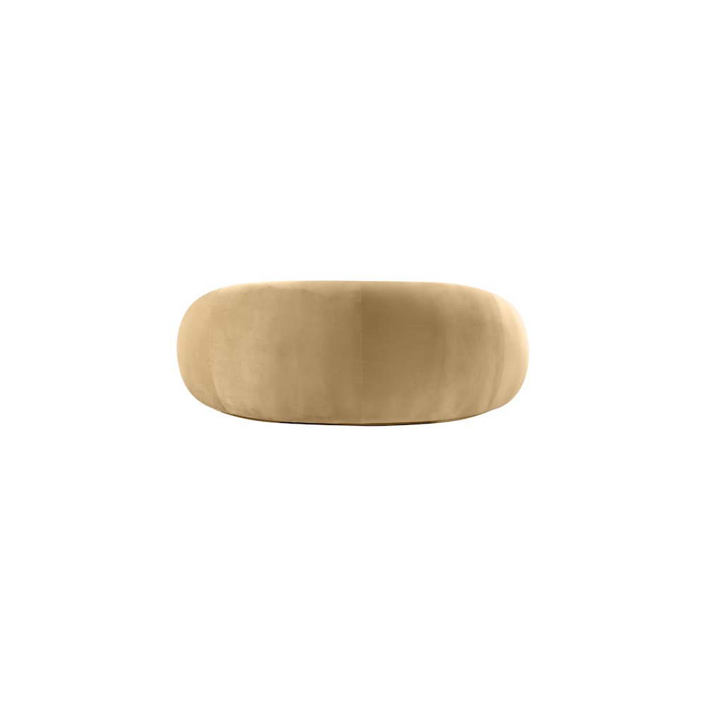 Emery Camel Velvet Loveseat
