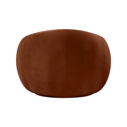 Emery Cognac Velvet Chair