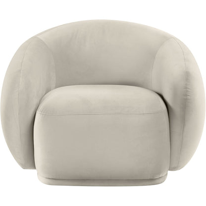 Emery Cream Velvet Chair