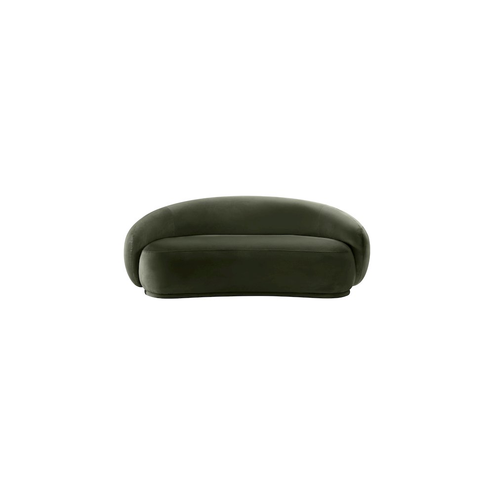 Emery Green Velvet Loveseat
