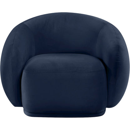Emery Navy Velvet Chair