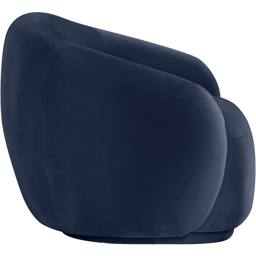 Emery Navy Velvet Chair