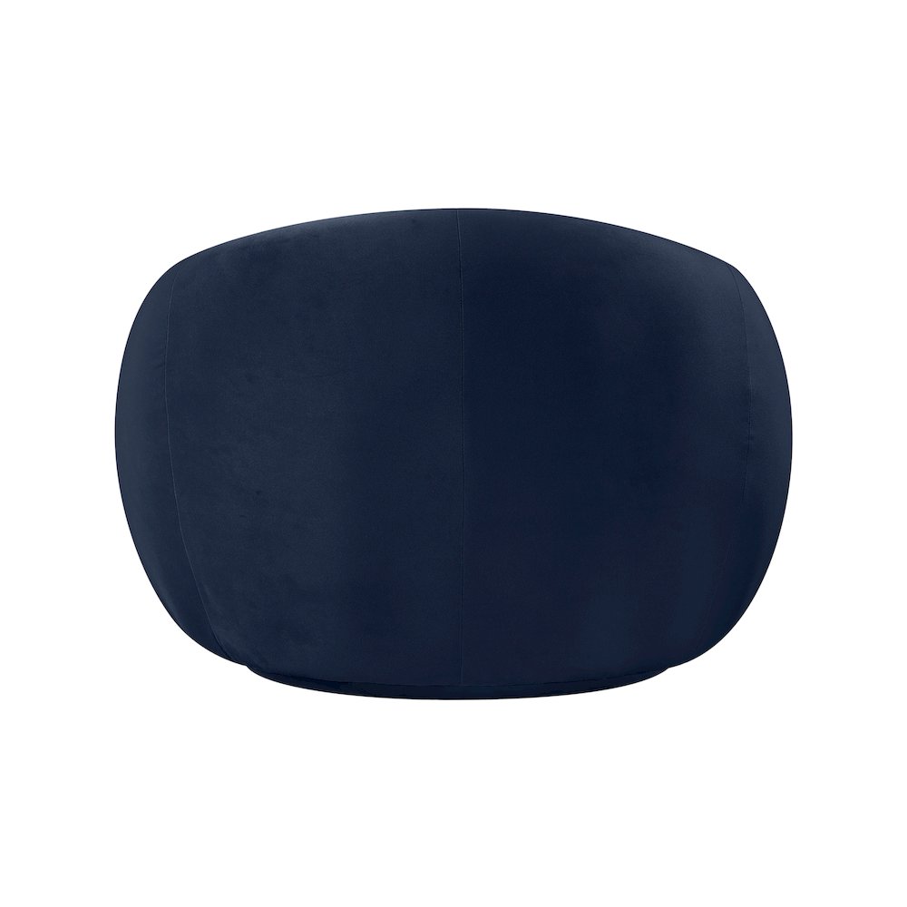 Emery Navy Velvet Chair