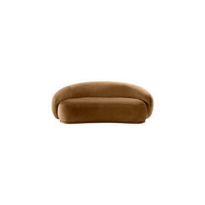 Emery Saddle Velvet Loveseat