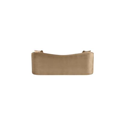 Destin Beige Velvet Sofa