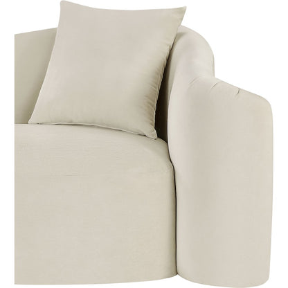 Destin Cream Velvet Chair